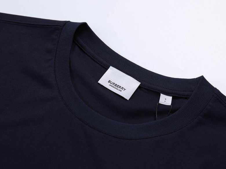 Burberry “Monogram Red Rider” Tee — Navy | PXRE