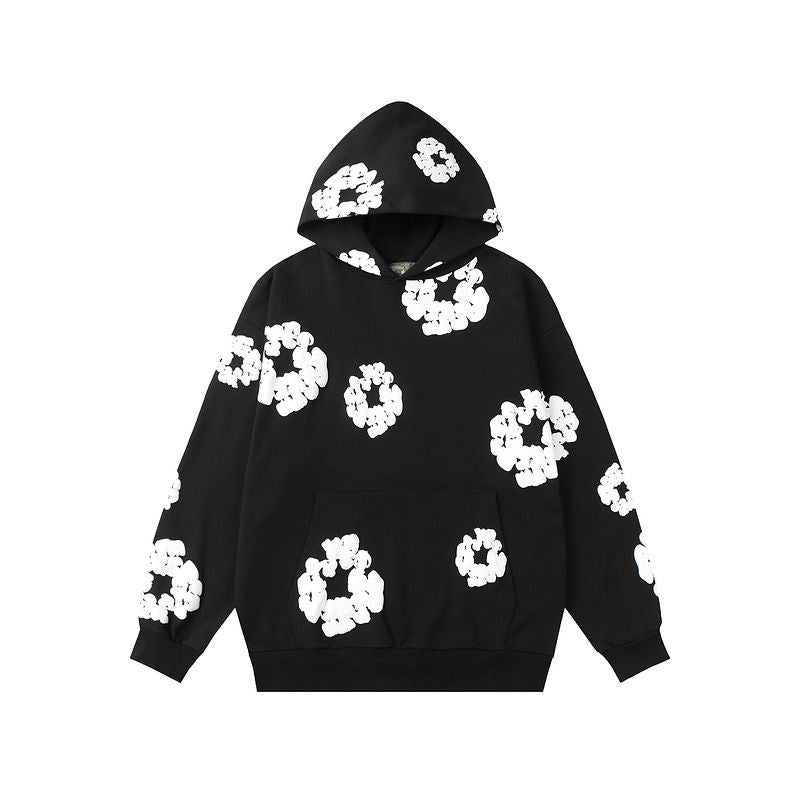 Denim Tears “Cotton Wreath” Hoodie — Black / Limited Release