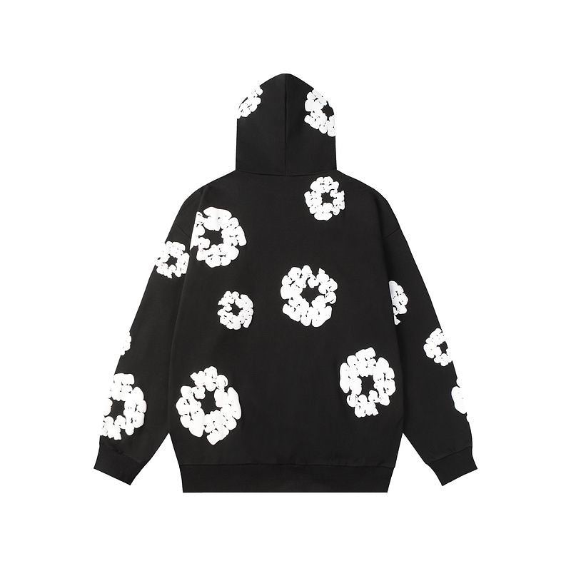 Denim Tears “Cotton Wreath” Hoodie — Black / Limited Release